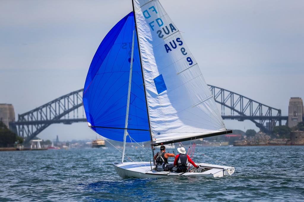 2014 Sail Sydney Flying Dutchman. © Craig Greenhill / Saltwater Images http://www.saltwaterimages.com.au